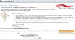 Desktop Screenshot of eclipsecrossword.com